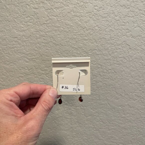 New Semi-Precious Stone Chandelier Earrings - Picture 2 of 3